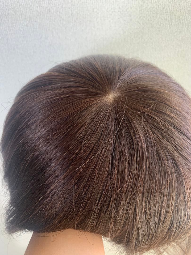 ボブヘア 人毛　100% 新品　フルウィッグ　かつら　レディース