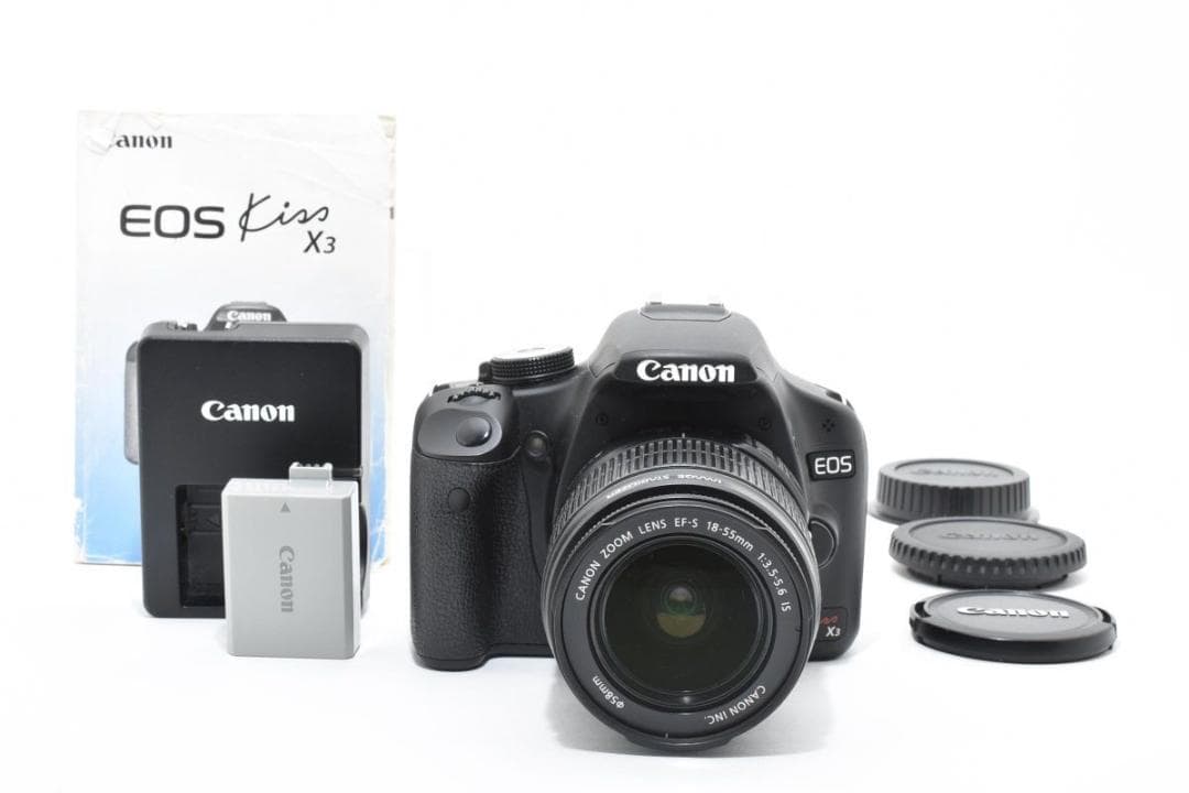 Canon キャノン EOS KISS X3 レンズキット デジタル一眼カメラ