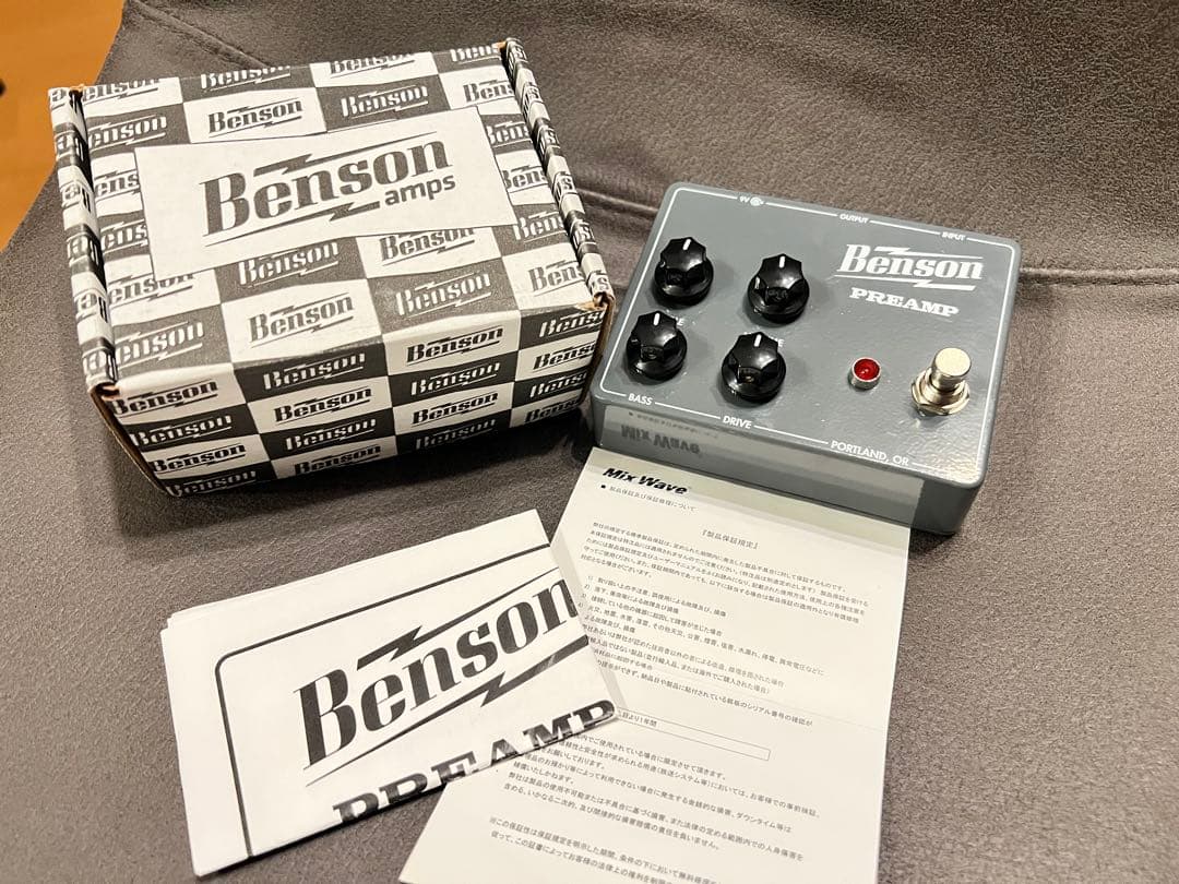 ギター Benson Preamp