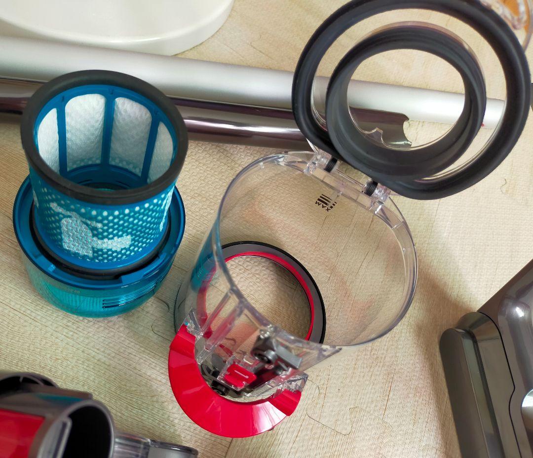 【中古美品】ダイソン V12 Detect Slim SV46 充電スタンド