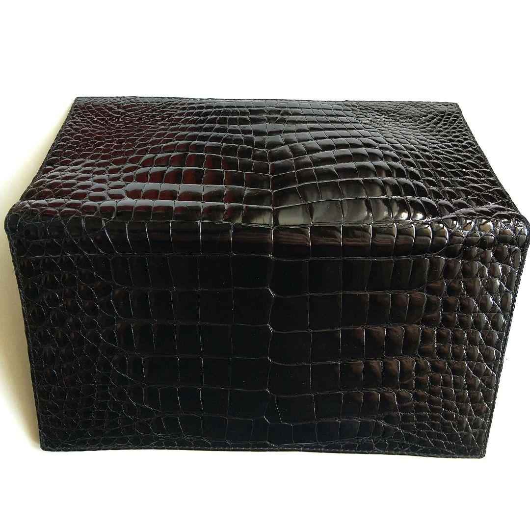 クロコダイル　ワニ皮　札入れ
