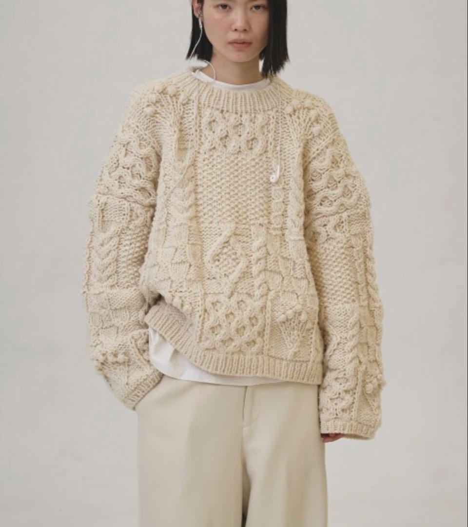 todayful Pattern Hand Knit パターンハンドニット