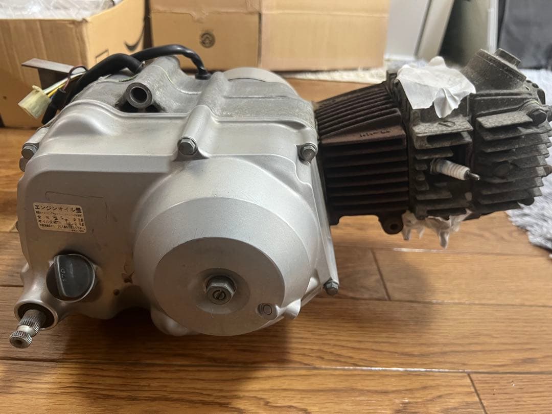 【一応ジャンク】リトルカブ　キャブ車　純正実動降ろし50ccエンジン