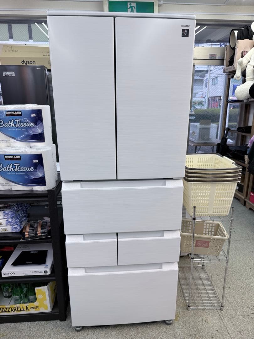 未開封　SHARP 429L 6ドア冷蔵庫 SJ-MF43M