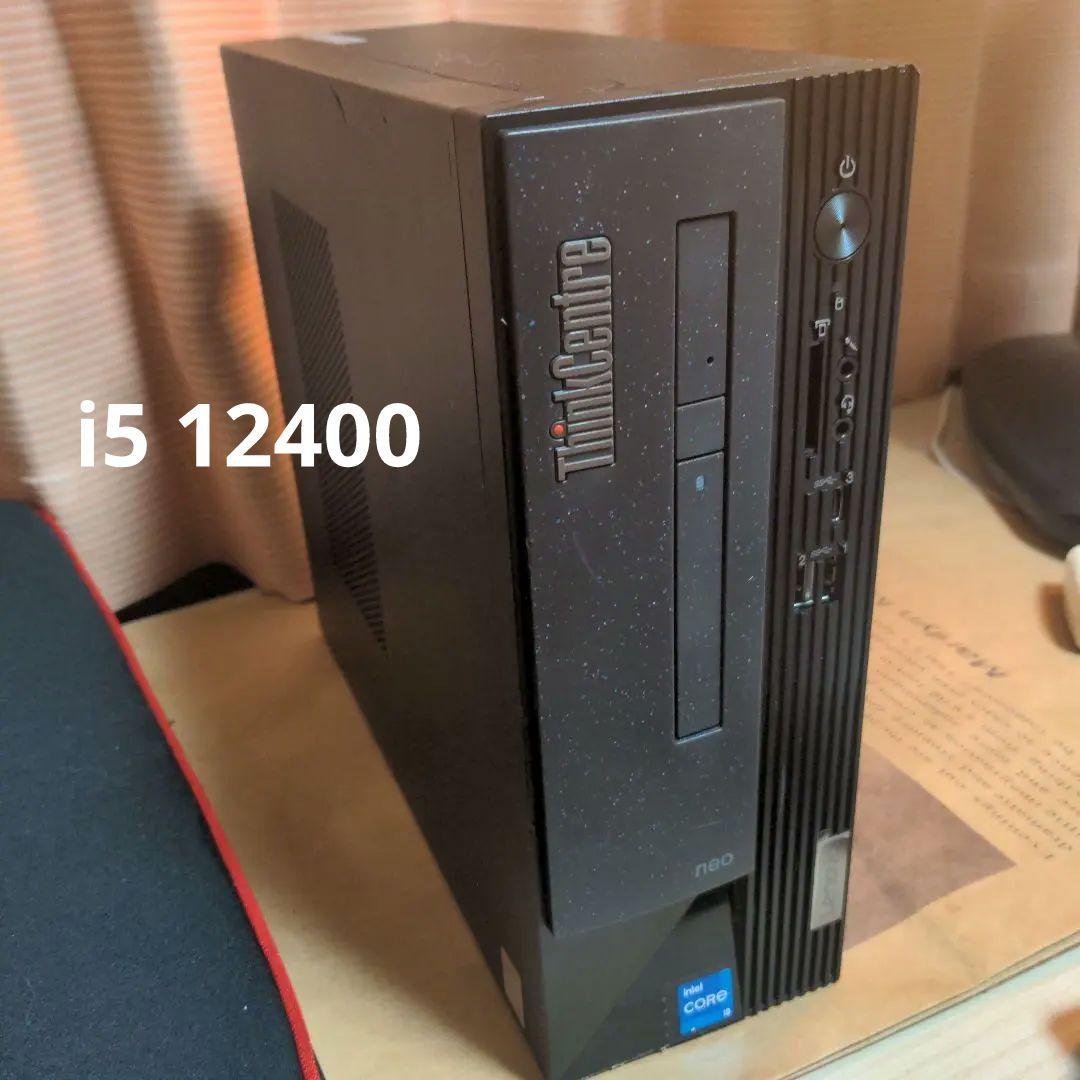 Windowsデスクトップ i5 12400 16GB nvme 256GB thinkcentre 50s