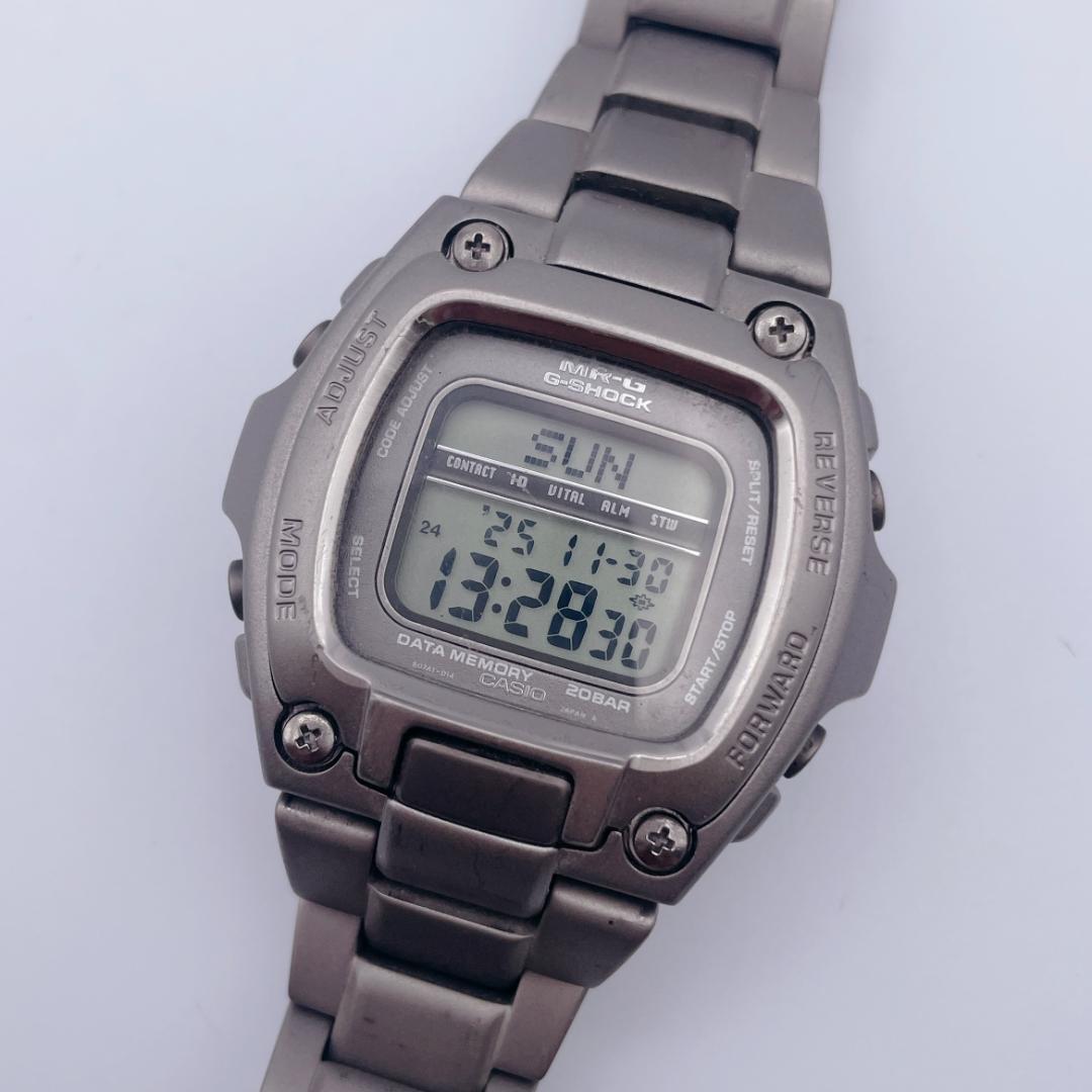 【美品】 CASIO G-SHOCK MRG-210T フルチタン