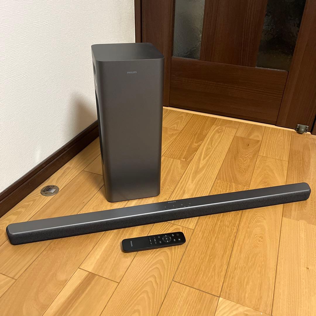 フィリップス　Philips　サブウーファー付きサウンドバー　tab6309