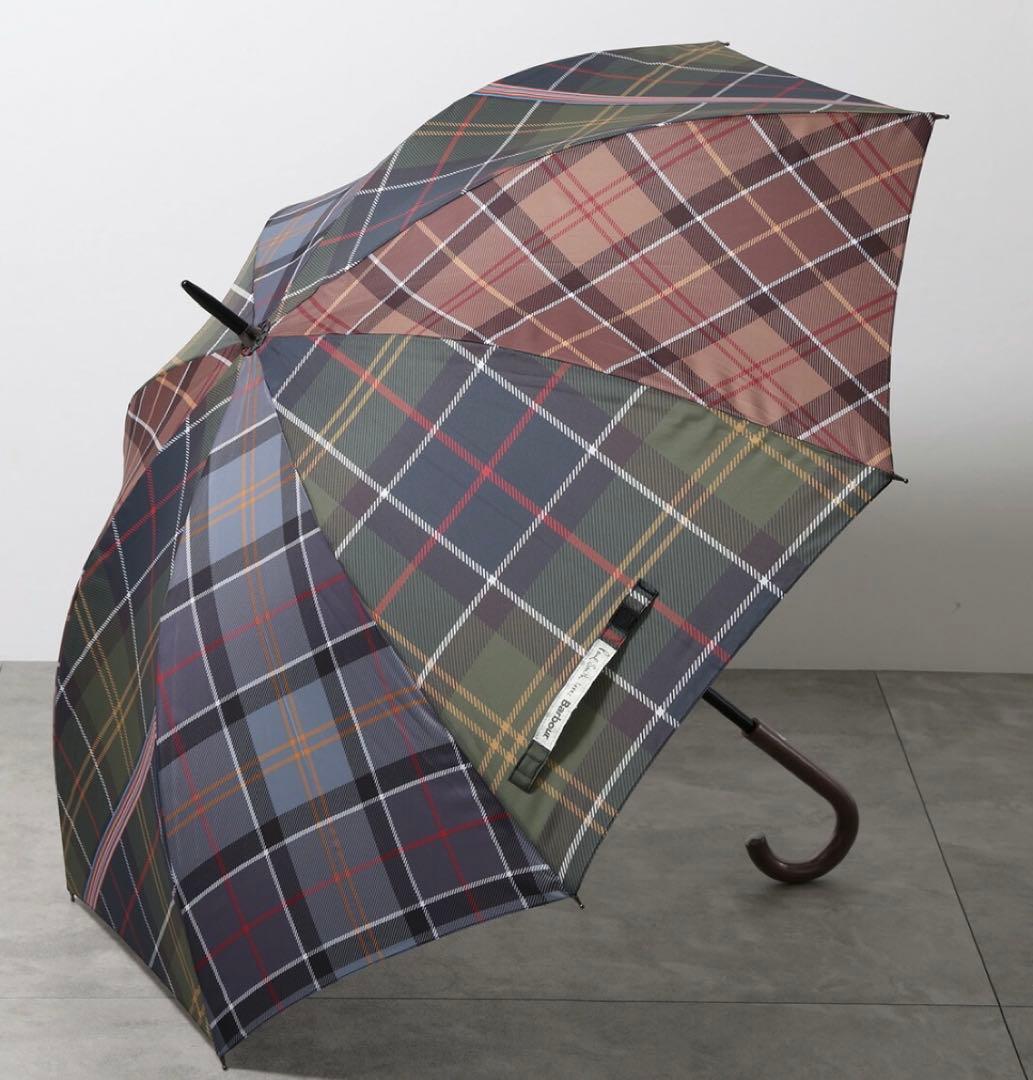 Paul Smith Barbour パッチワークチェック アンブレラ