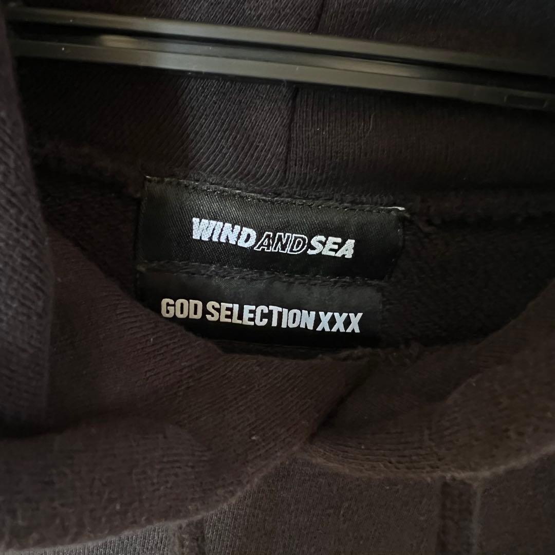 【Lサイズ】windandsea × god selection コラボフーディ