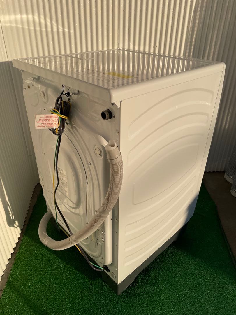 932アクア まっすぐドラム 12kgドラム式洗濯機 ヒートポンプ タッチパネル