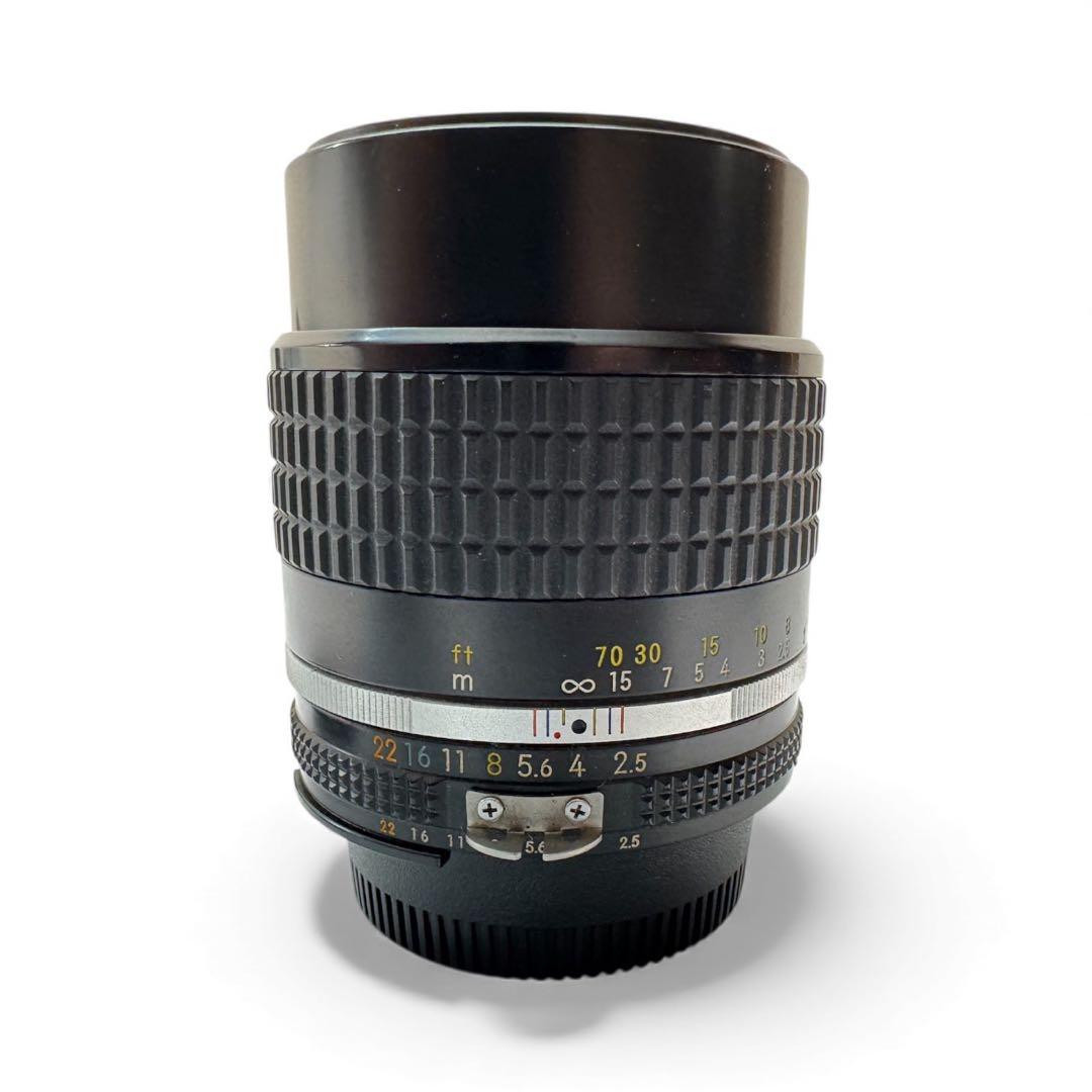 Nikon Ai-sNIKKOR 105mm F2.5 単焦点レンズ