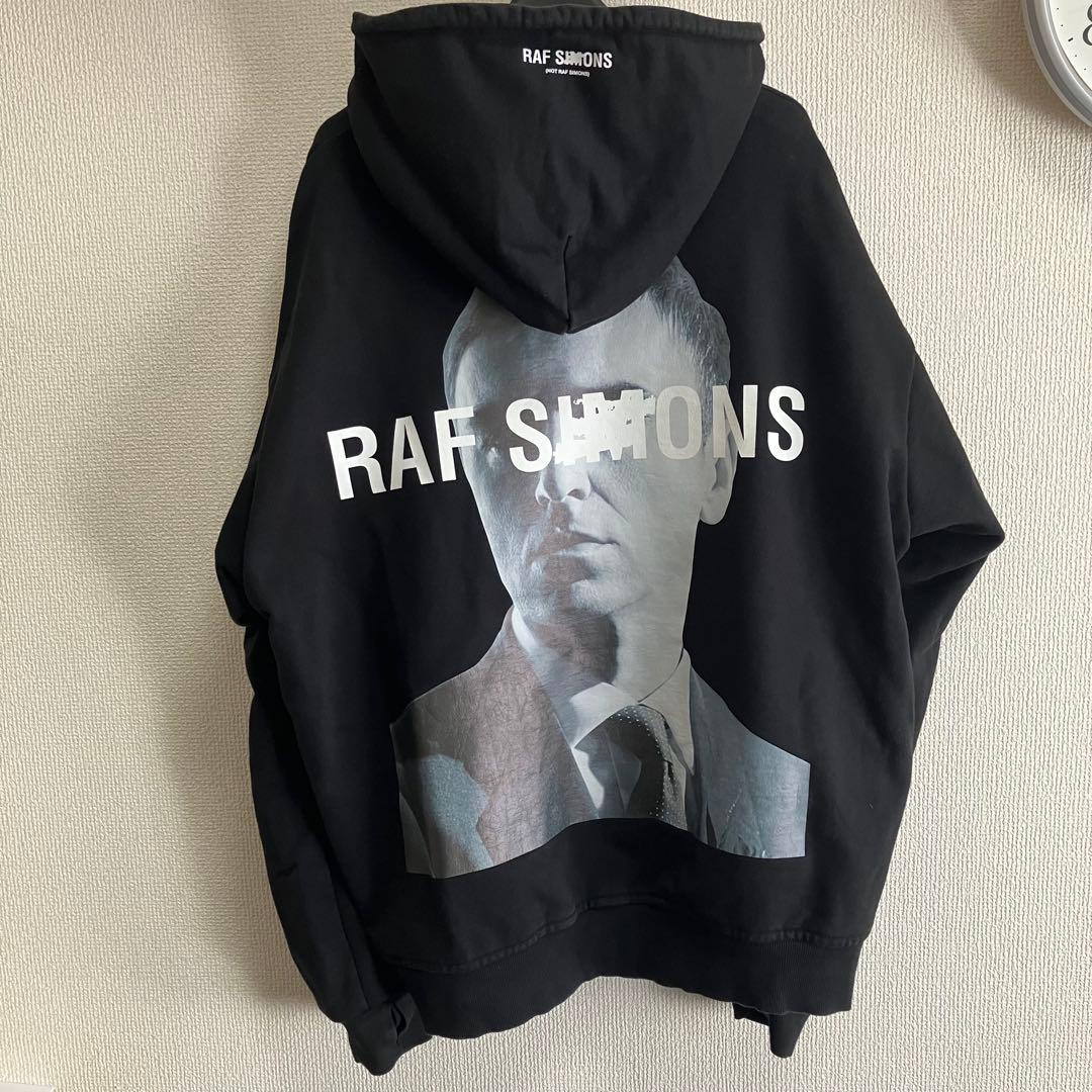 t*z様 MASTER NUMBER RAF SIMONS プリント パーカー