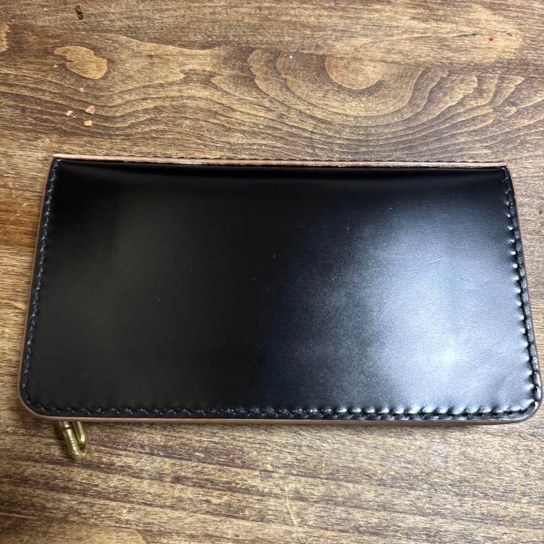 フルコードバン⭐︎ショートトラッカーウォレット⭐︎新喜皮革⭐︎コードバン⭐︎ホーウィン
