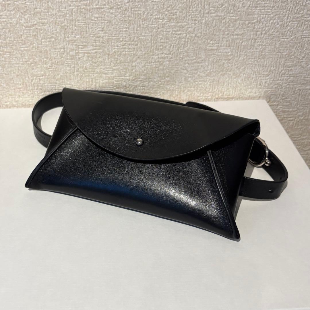 MANUELA レザーポーチベルト シ ヨルダーバッグ