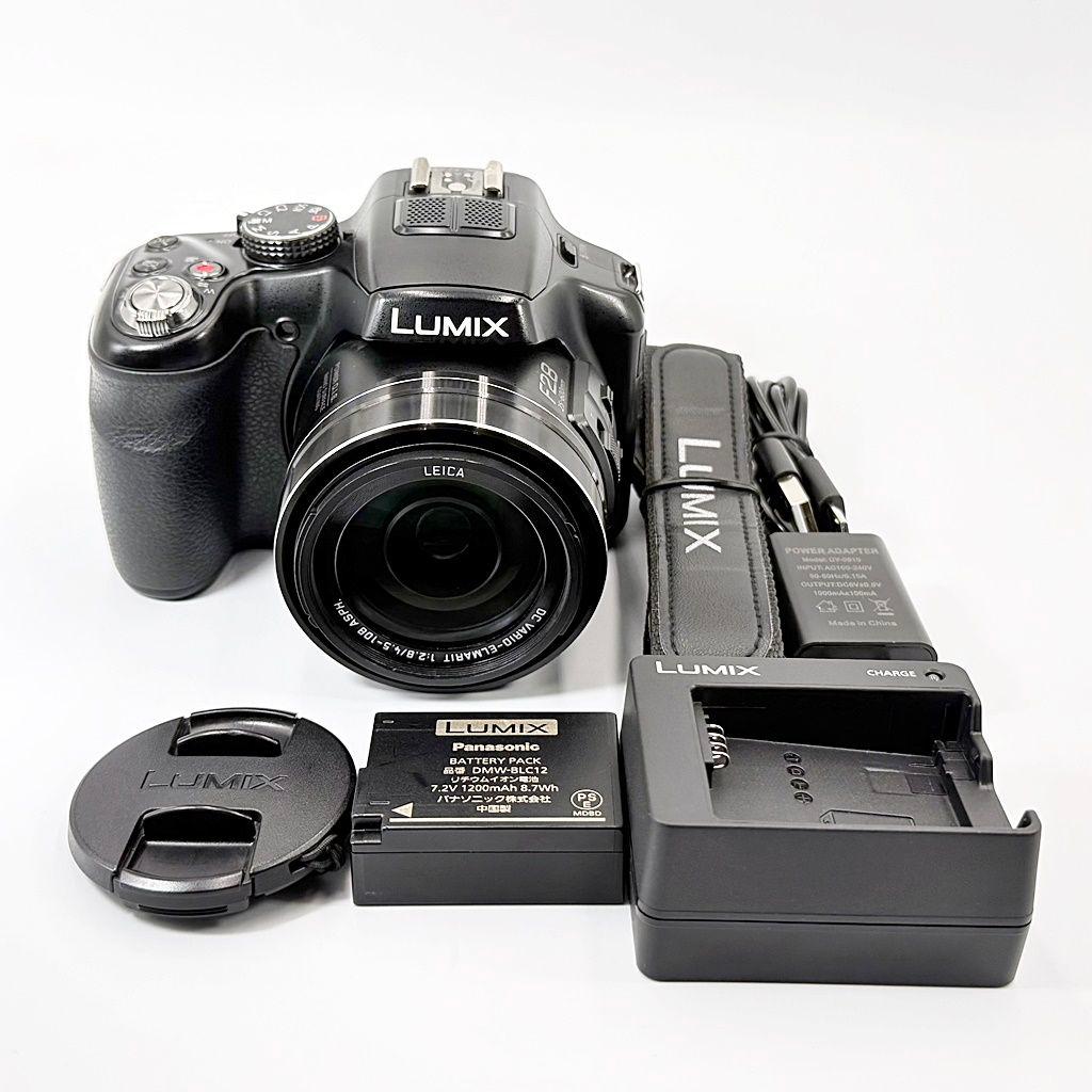 パナソニック LUMIX DMC-FZ200-K コンデジ カメラ 中古
