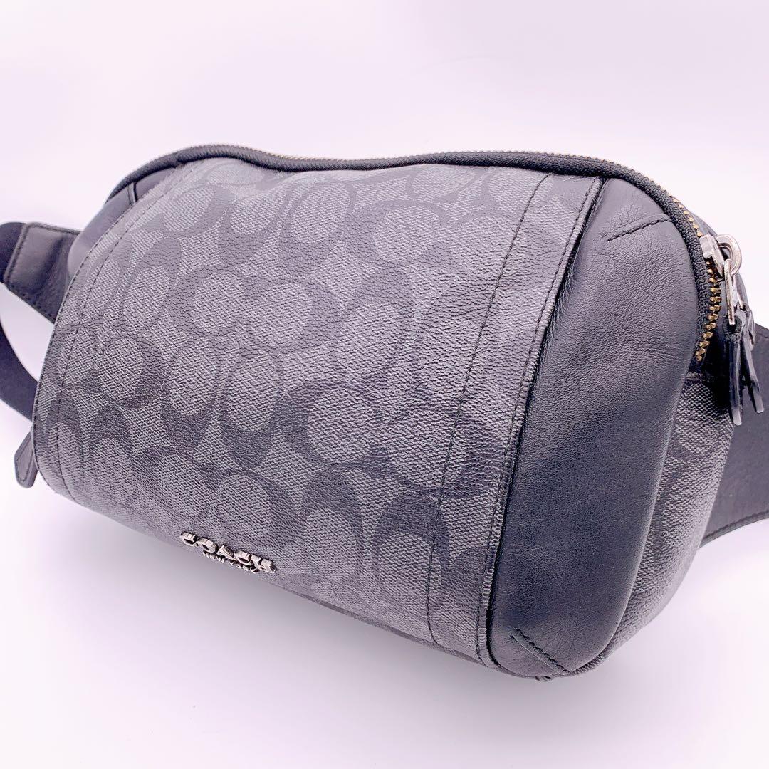 美品 COACH コーチショルダーバッグ F38749 斜めがけメンズ