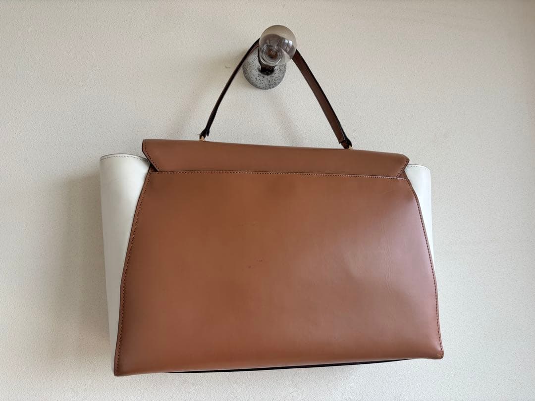 【FARO】定価5万　FLAP BRIEF MAT-LEATHER レザーバッグ