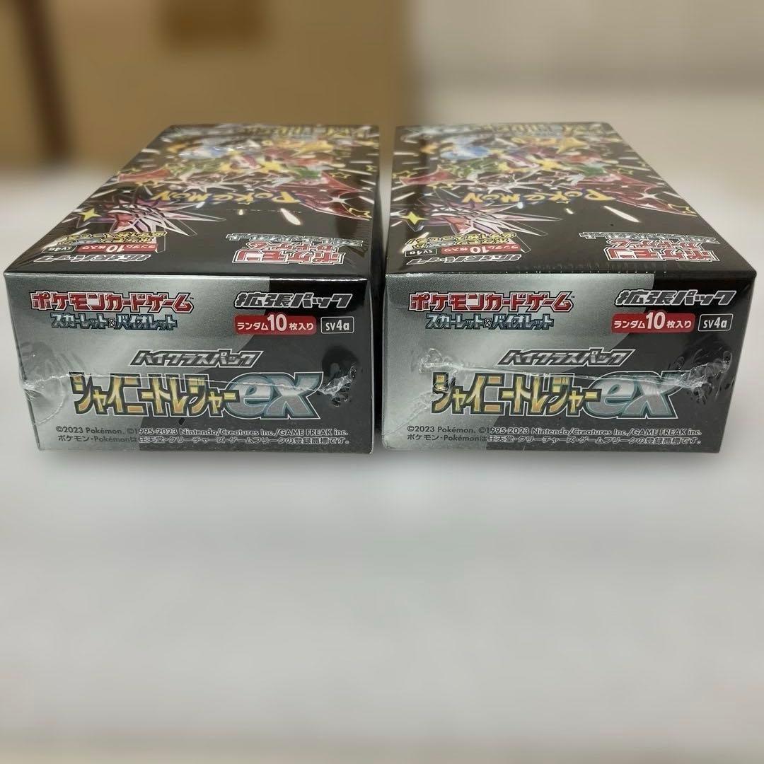 ポケモンカードゲーム シャイニートレジャーex シュリンク付き新品未開封ボックス