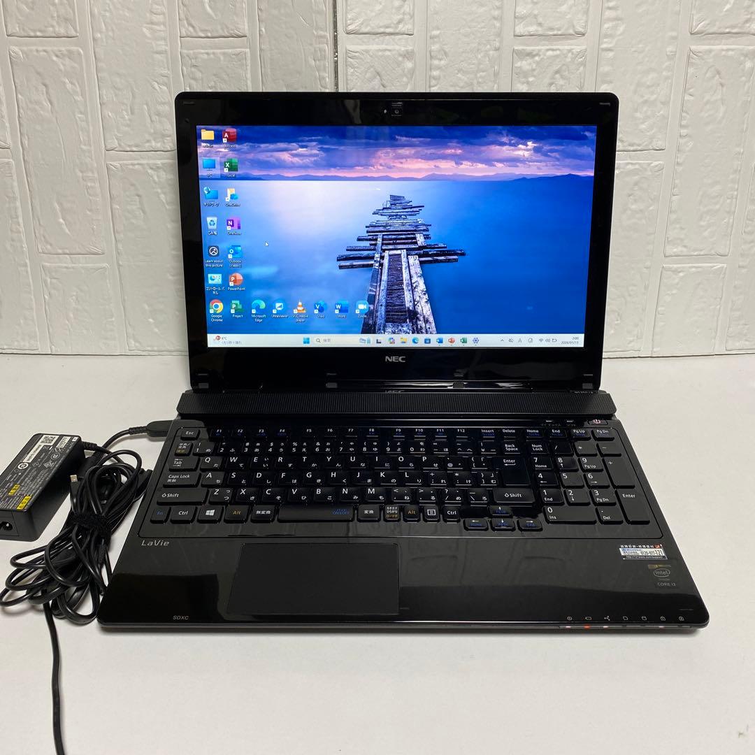 Windows11 オフィス付きCorei3 SSDサクサク起動　NECパソコン