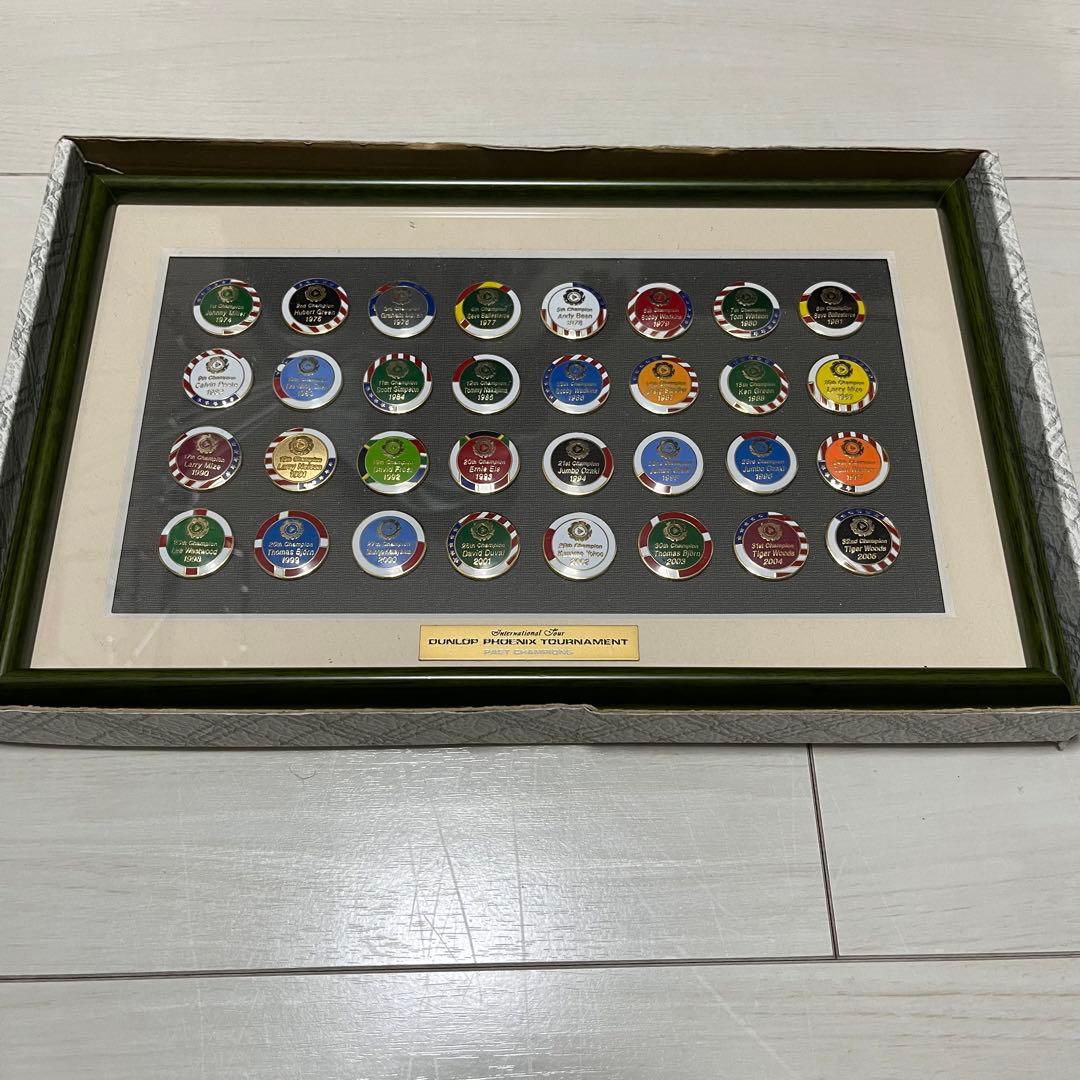 【超希少・未使用品】ダンロップフェニックストーナメント　歴代優勝者マーカーセット
