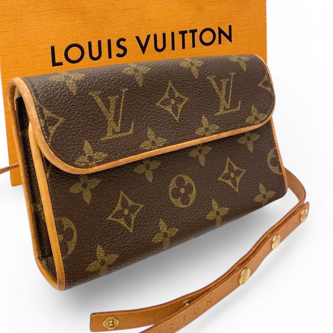 【未使用級】ルイヴィトン ポシェット フロランティーヌ モノグラム M51855