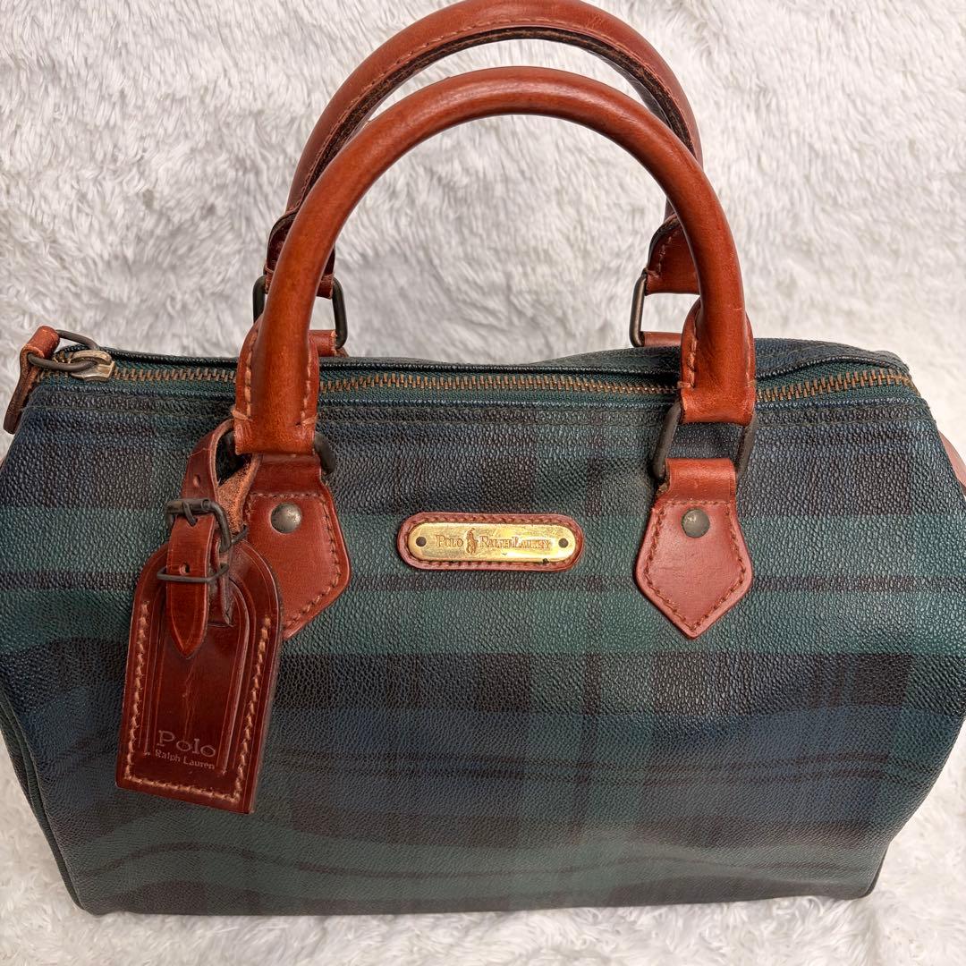 VINTAGE66！！ POLO ラルフローレン ミニボストンバッグ
