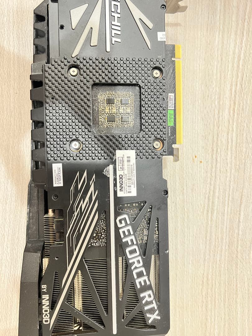 INNO3D RTX 3080Ti ICHILL X4 GDDR6X ヒロ