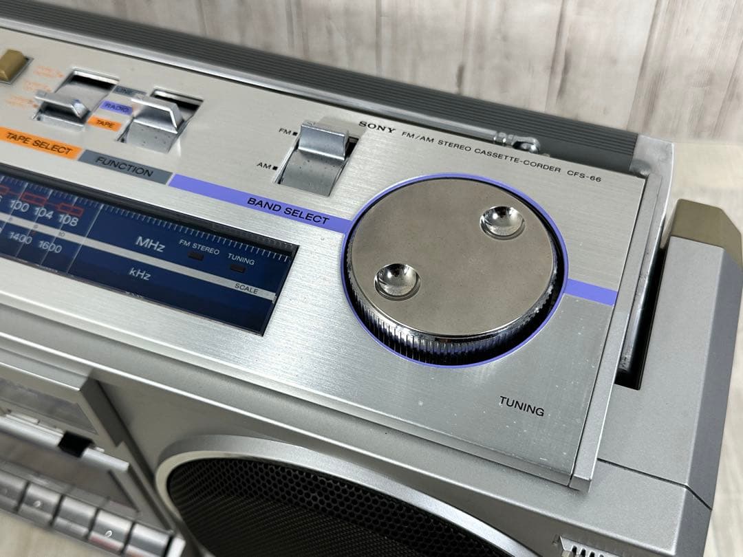 希少SONY ソニー ラジカセエナジーCFS-66 ラジオ Bluetooth付