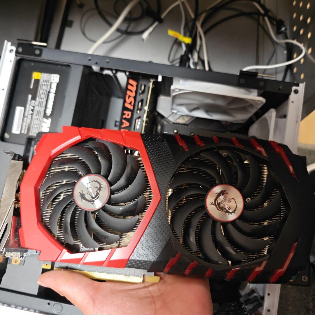 グラフィックボード・グラボ・ビデオカード MSI GeForce GTX 1060 GAMING X 6G