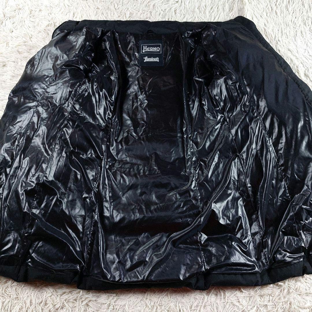 美品高級 HERNO Laminar ゴアウィンド ロングコートダウンジャケット