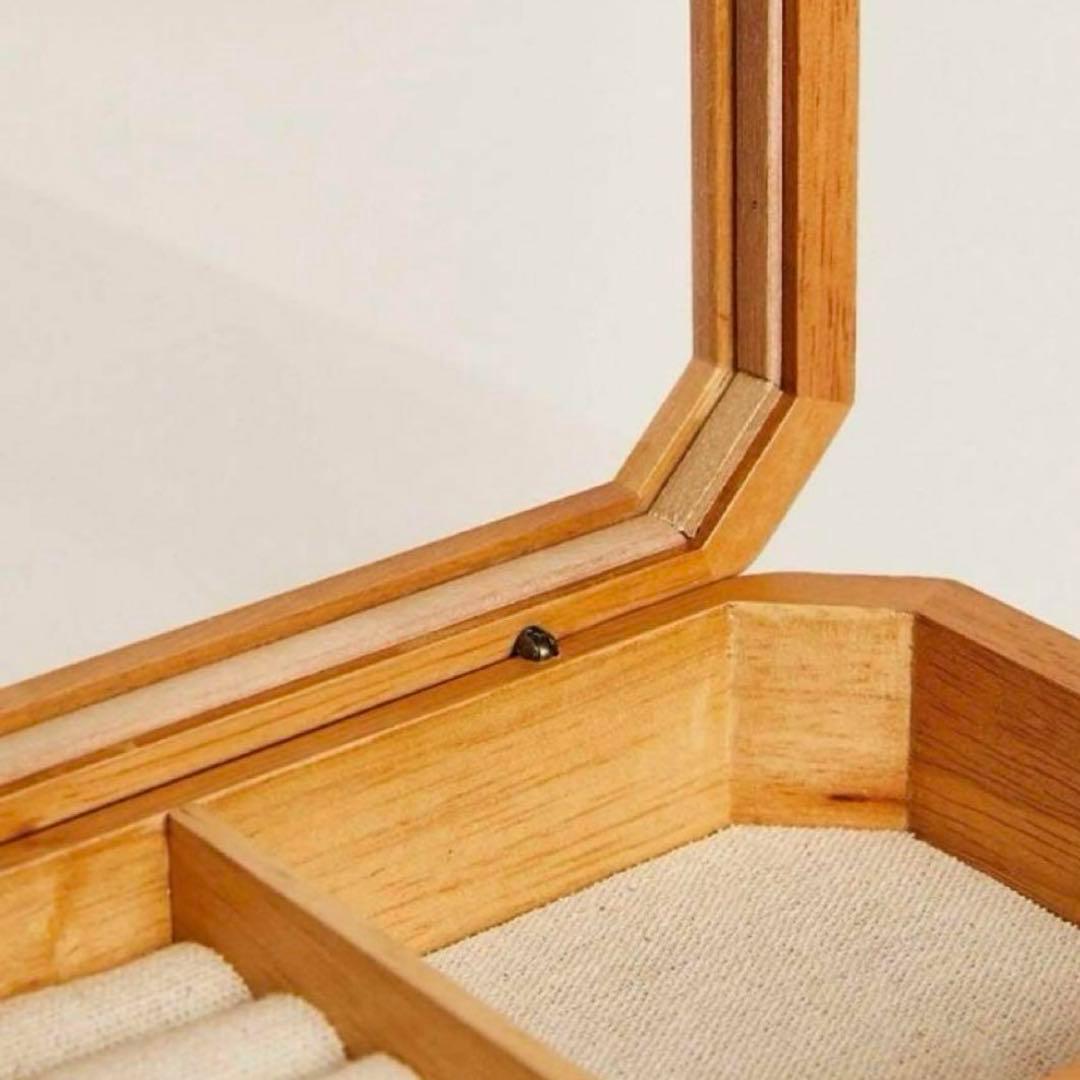 新品未開封・ZARA ウッドジュエリーボックス