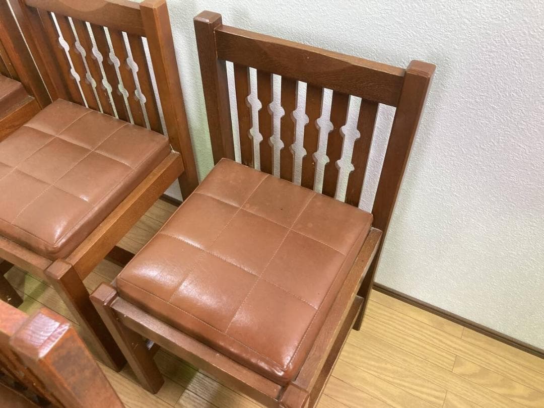 5点セット ダイニングチェア まとめ売り 5脚 店舗什器 居酒屋 喫茶店 飲食店