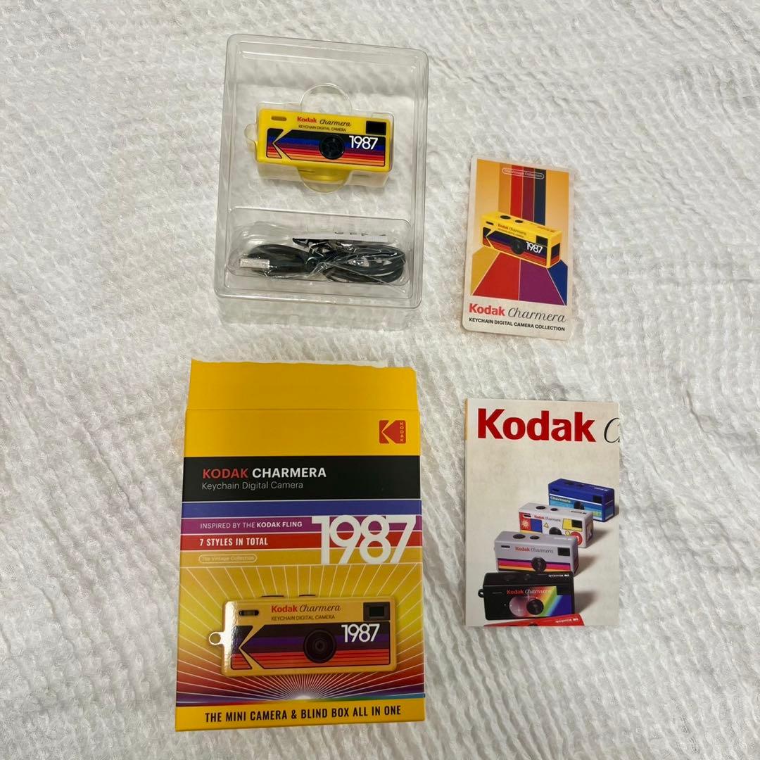 Kodak Charmera キーチェーンデジタルカメラ TYPE01 イエロー