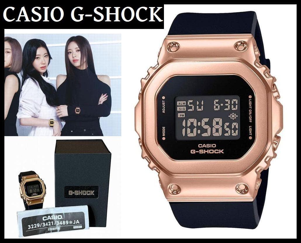 専用 ユナ 着用モデル G-SHOCK S5600PG-1JF デジタル 腕時計
