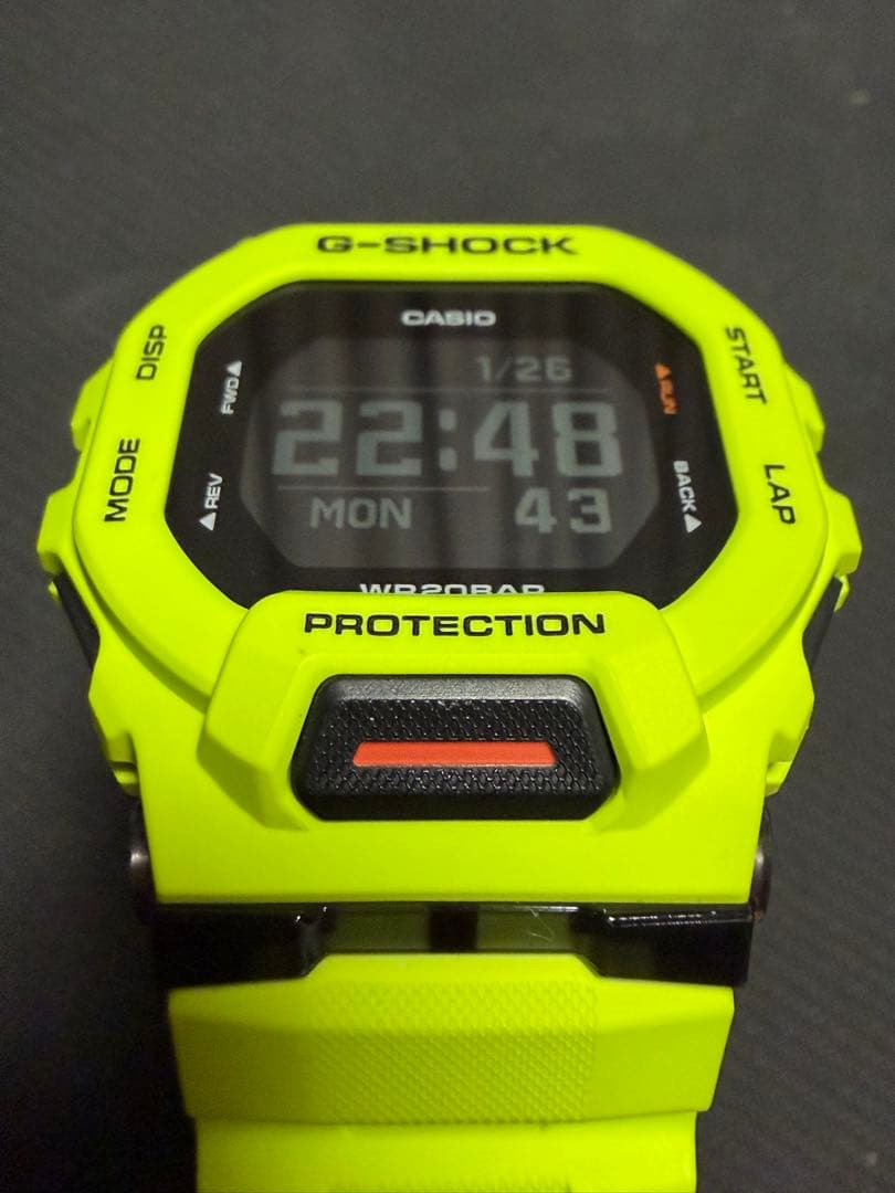 G-SHOCK GBD-200-9 G-SQUAD ライムイエロー