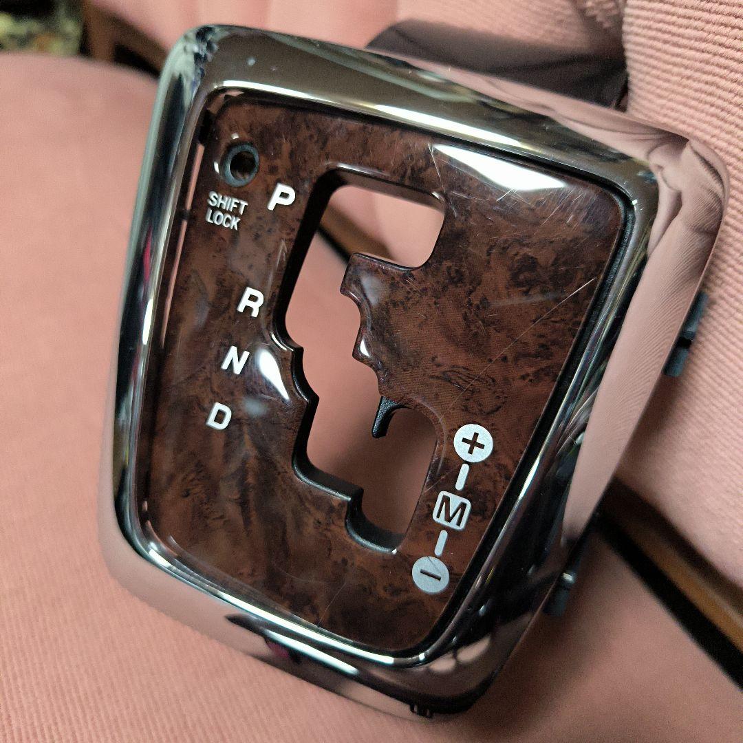 ダイハツコペン L880ｋウッドメーターコンソール＆ウッドシフトパネル セット