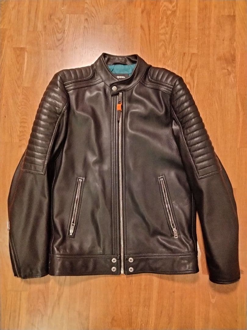 DIESEL L-SHIRO JACKET 羊革 ライダースジャケット