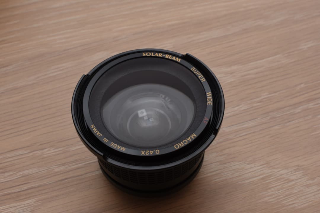 【激レア】ワイドコンバージョンレンズ 52mm用 0.42倍 【魚眼】【作例】