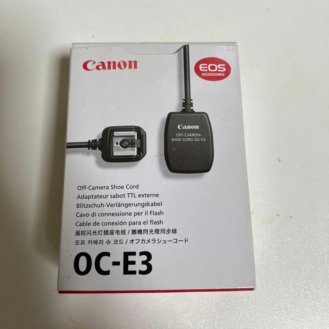 Canon オフカメラシューコード OC-E3 新品