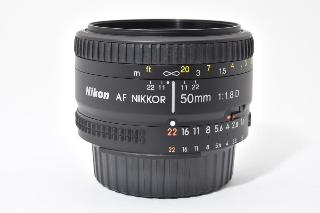レンズ(単焦点) Nikon AF NIKKOR 50mm F1.8 D 9603