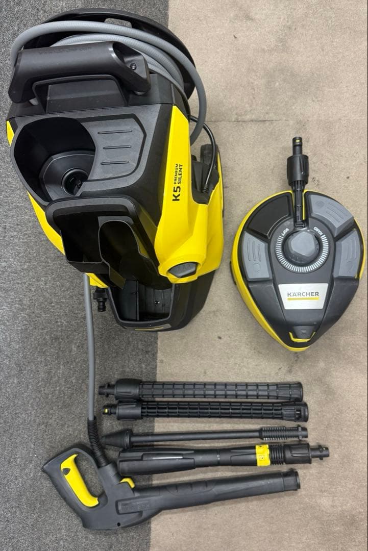 ケルヒャー K5 プレミアム サイレント 高圧洗浄機 本体＋付属品セット