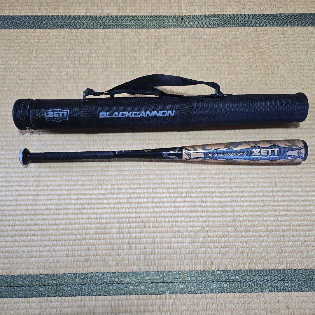 ゼット ZETT ブラックキャノンZ II 軟式バット BCT35804