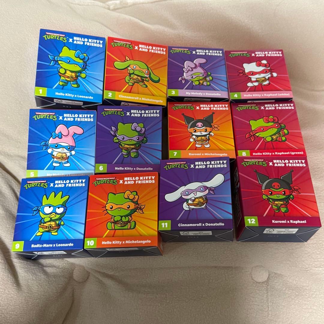 マクドナルド　タートルズ　サンリオ　ハッピーミール　ハッピーセット　コンプリート
