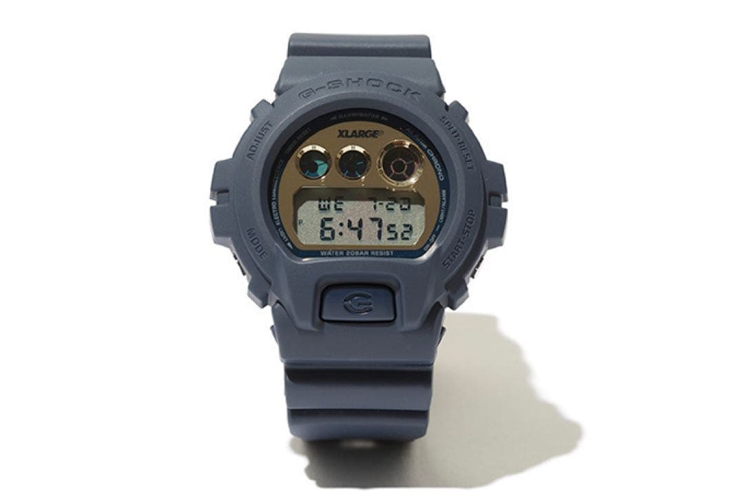 【数回着用】G-SHOCK XLARGE ダークグレー 腕時計25周年記念モデル