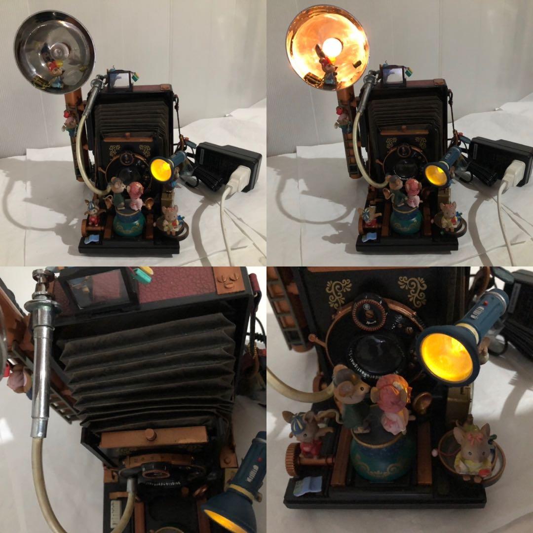 Enesco エネスコ オルゴール ビンテージ アンティーク カメラ