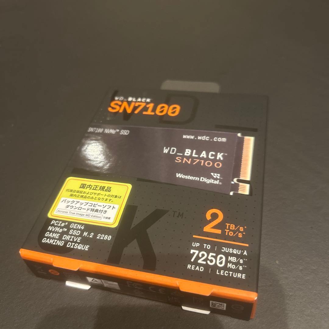 sn7100 2tb 新品 未使用
