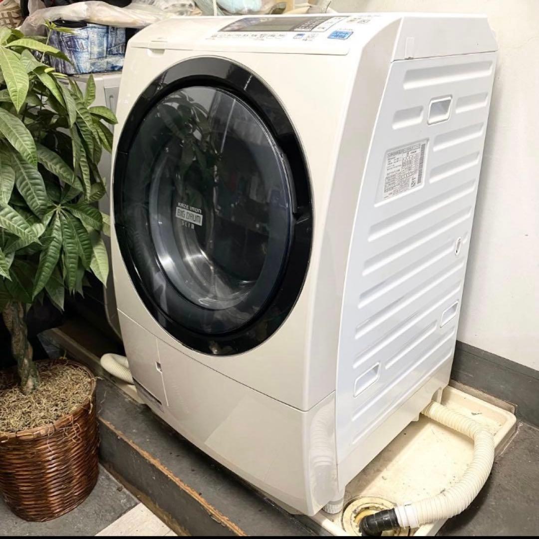 訳あり☆メルカリでも安心の日本メーカー、古くてもキチンと使えるキレイめ洗濯機