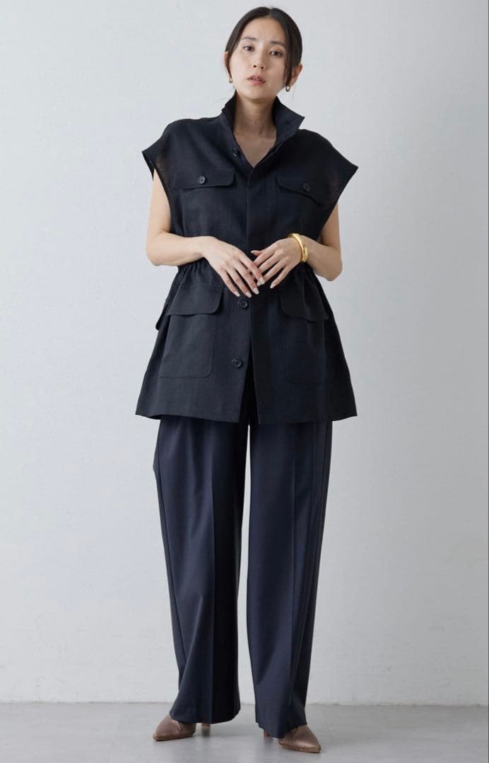 最高値下値rawing Numbers コンチネンタルリネンベスト