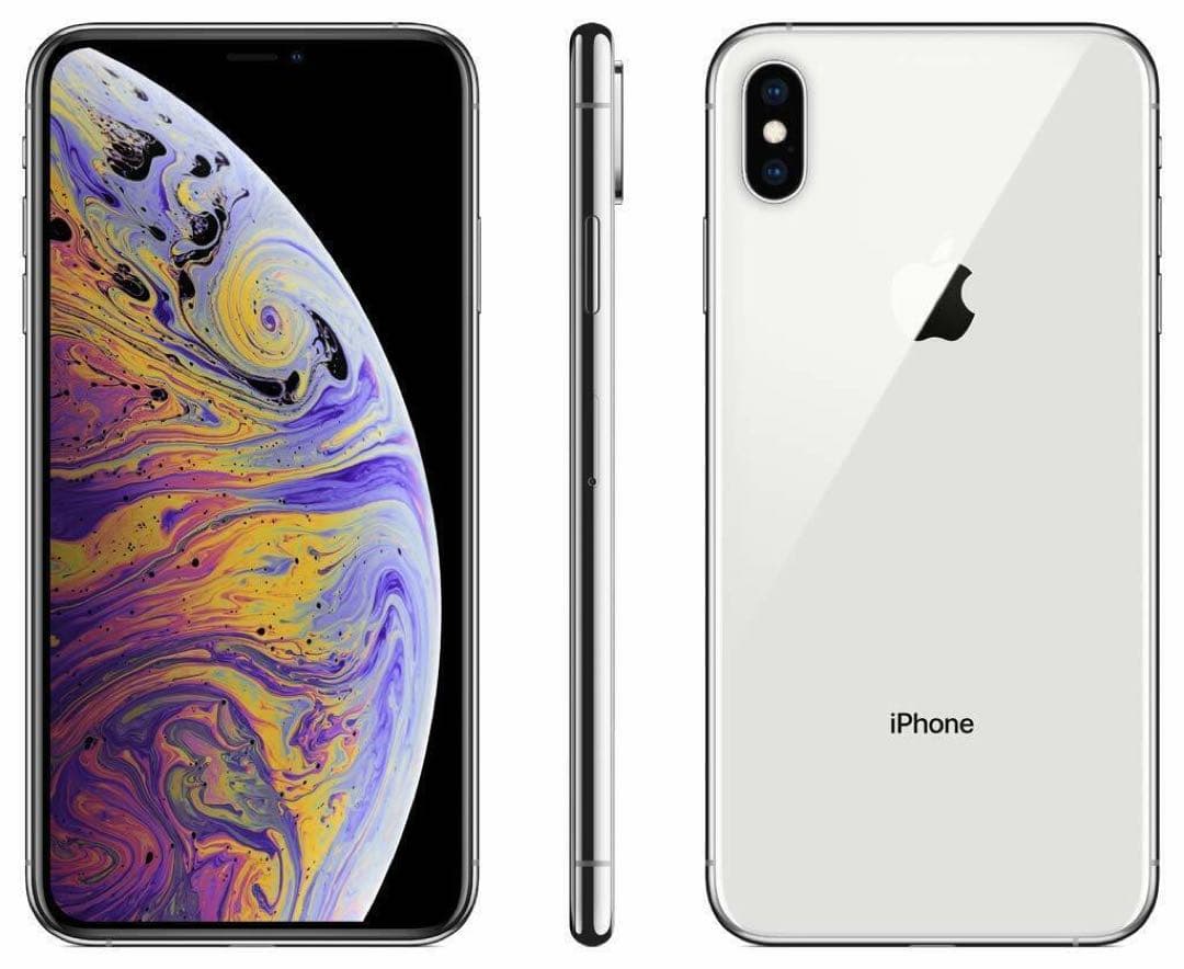 【美品】iPhone XS Max 64GB シルバー SIMフリー