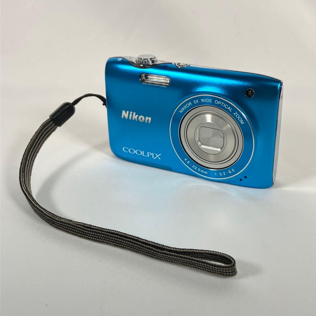 【動作確認済】Nikon ニコン　COOLPIX S3100 充電器付き